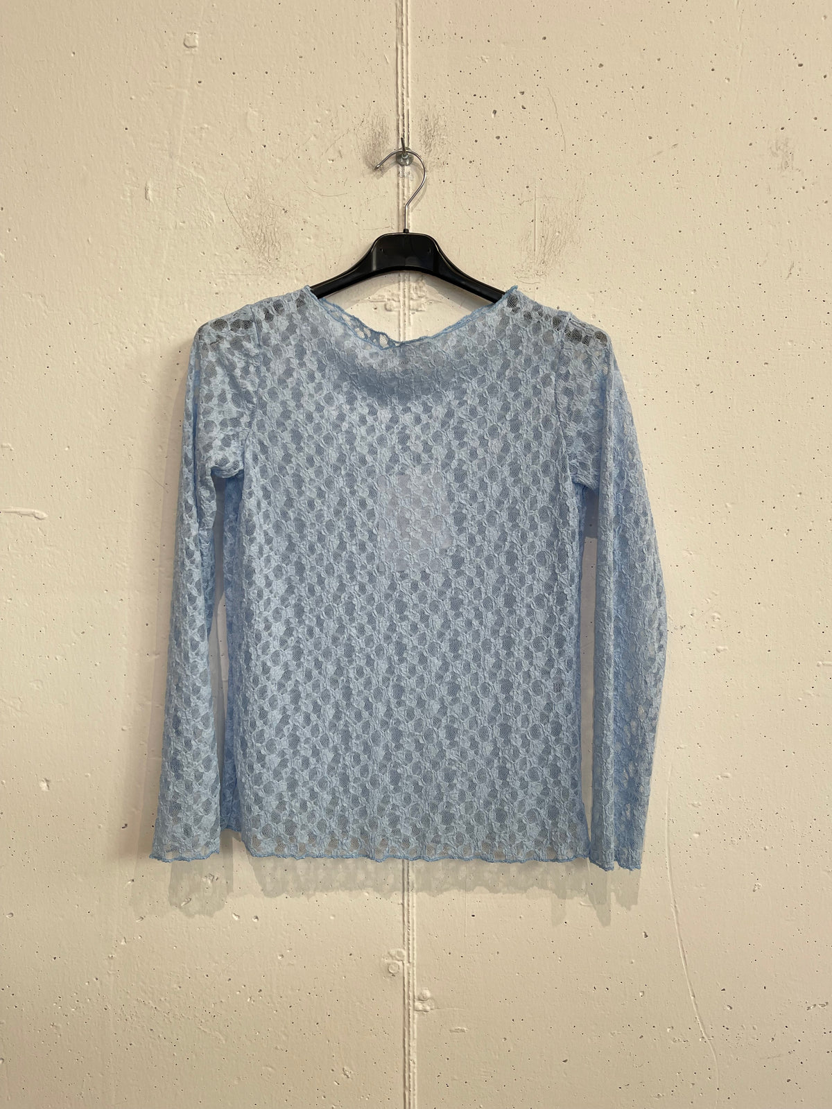 Maglia maniche lunghe in pizzo