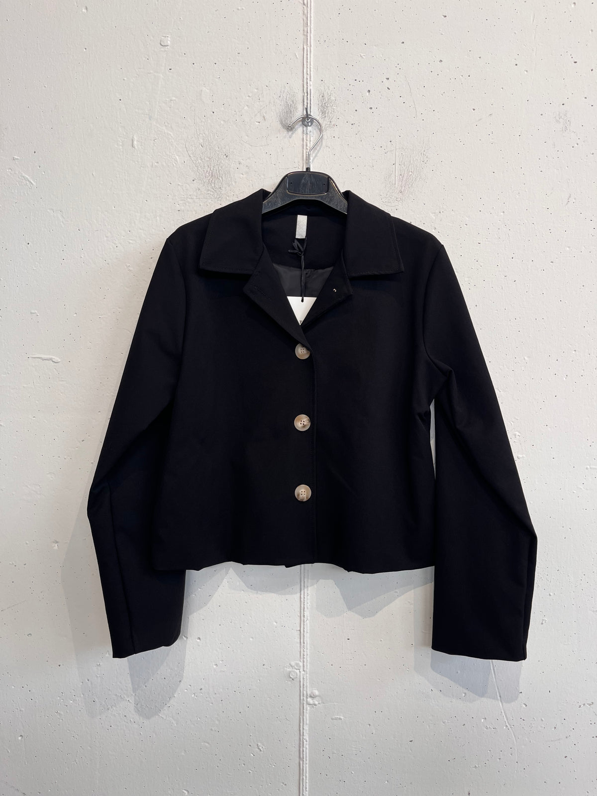 Giacca casual classica nera