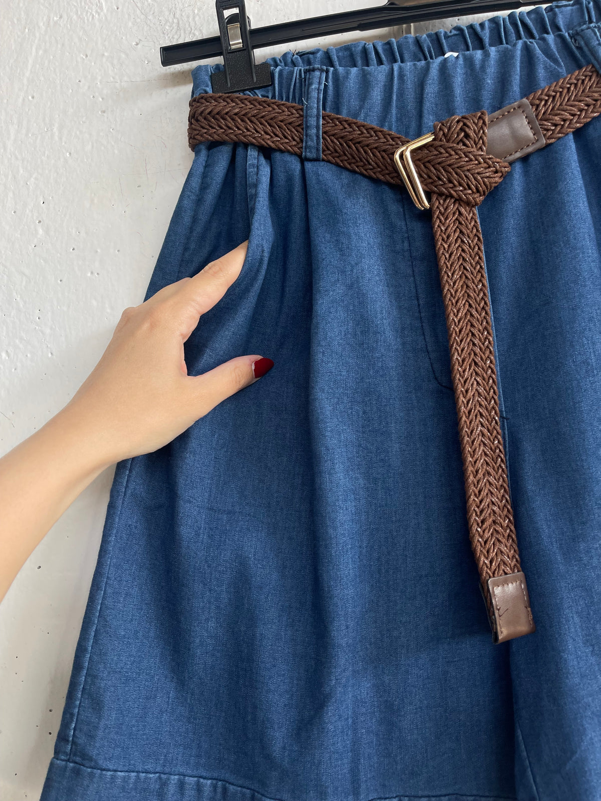 Bermuda tela jeans