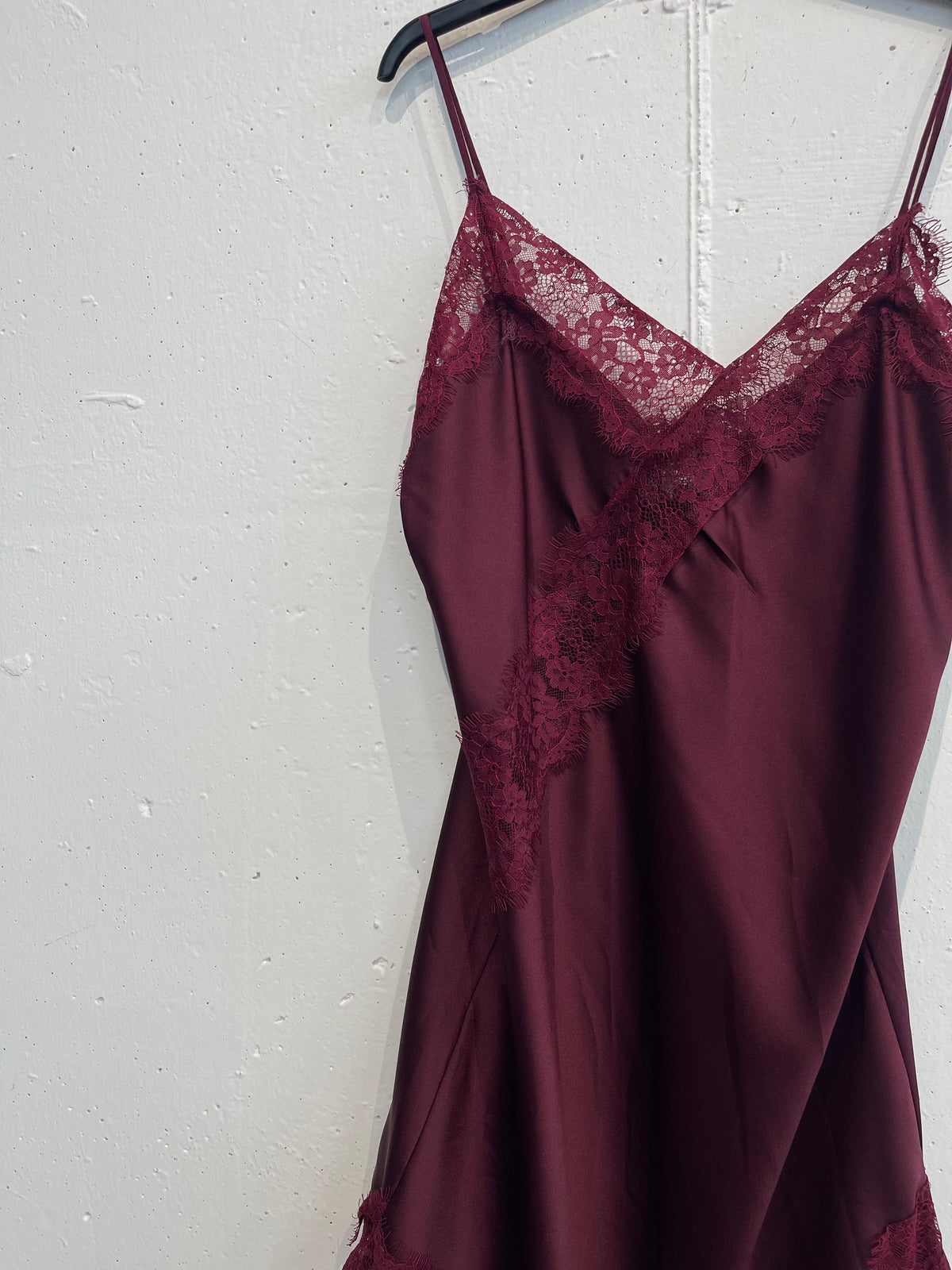 Abito lingerie lungo