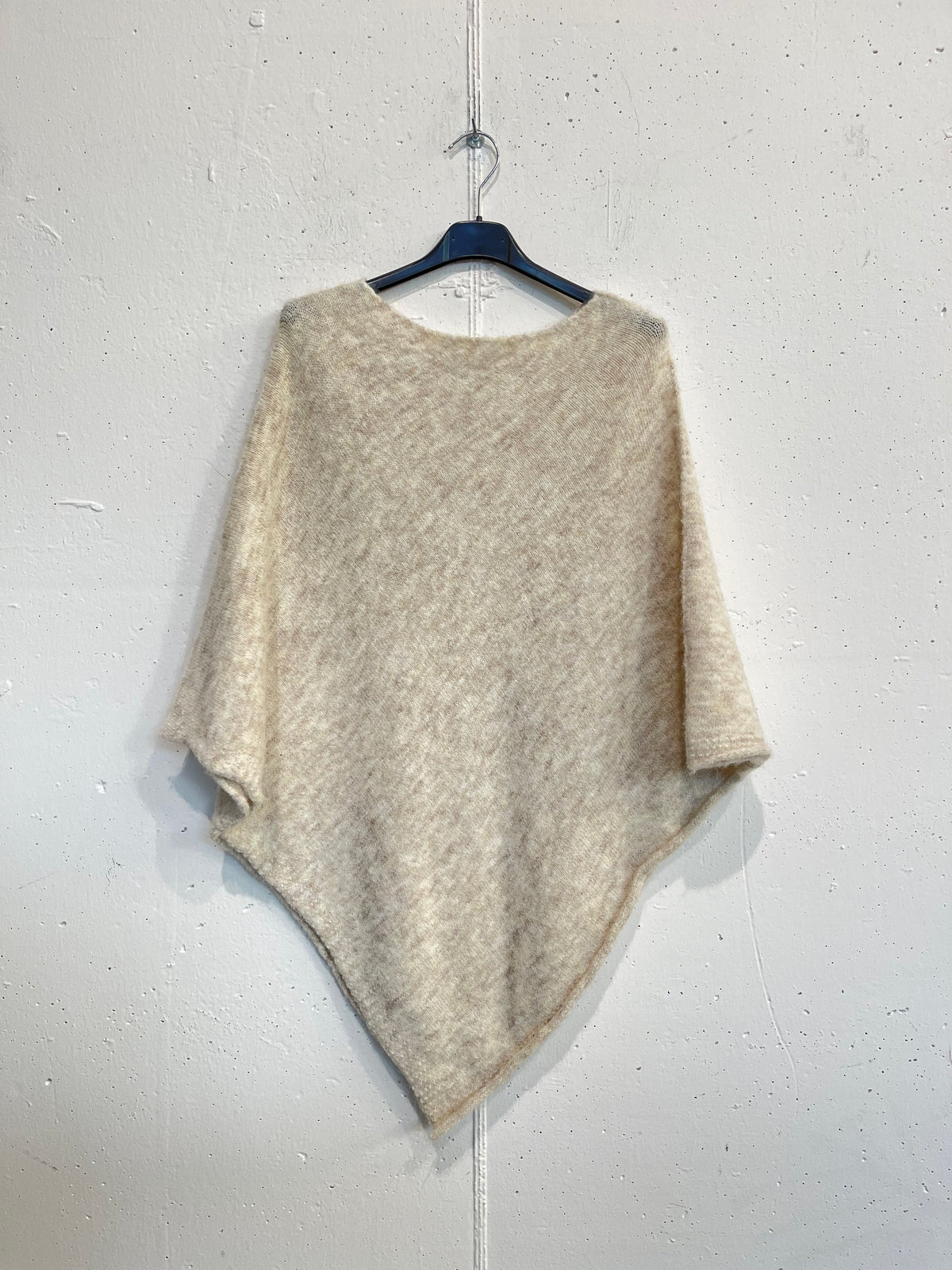 Poncho misto lana