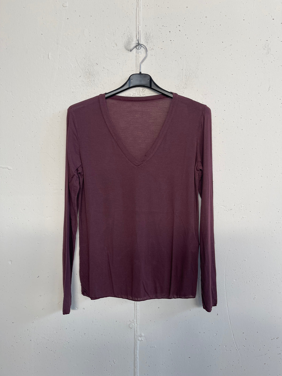 Sottogiacca in cashmere scollo a V