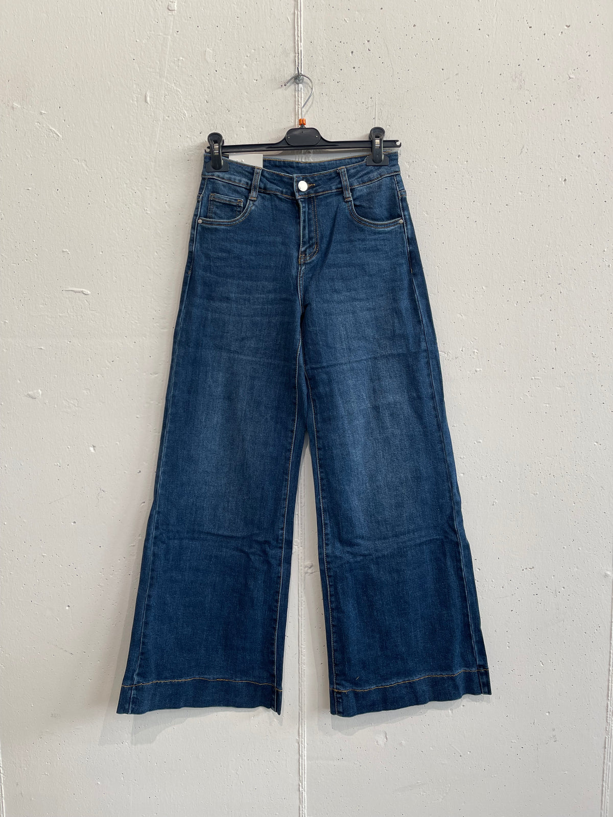 Jeans wide leg BLUE