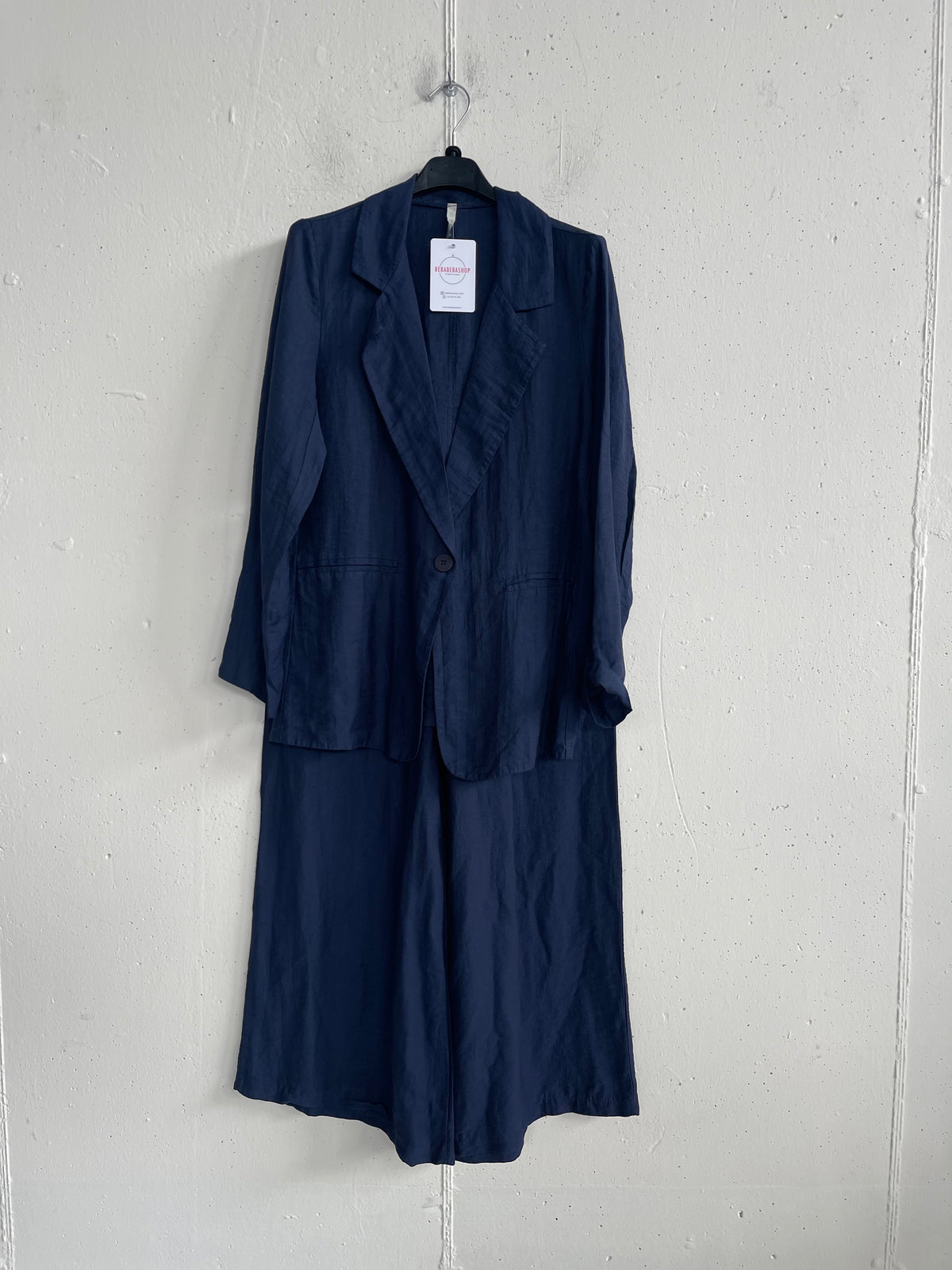 Completo elegante misto lino