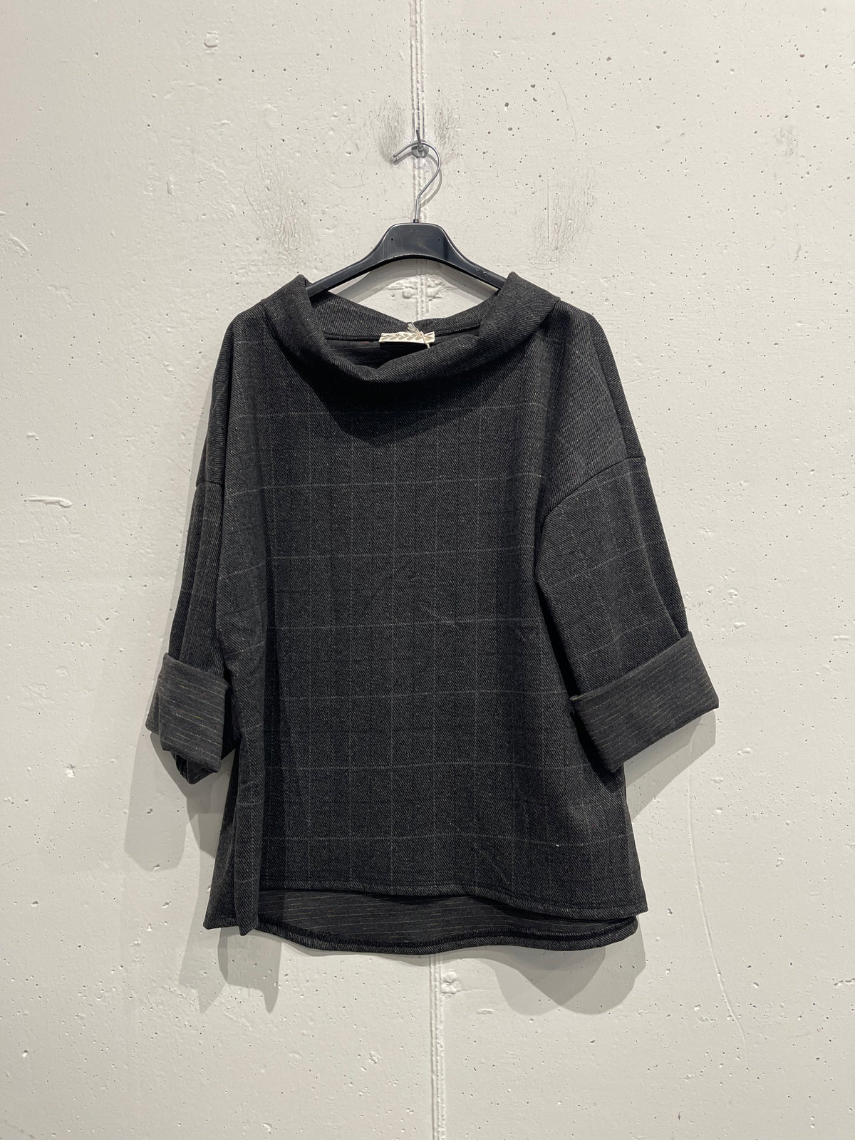 Camicia calda scollo barchetta