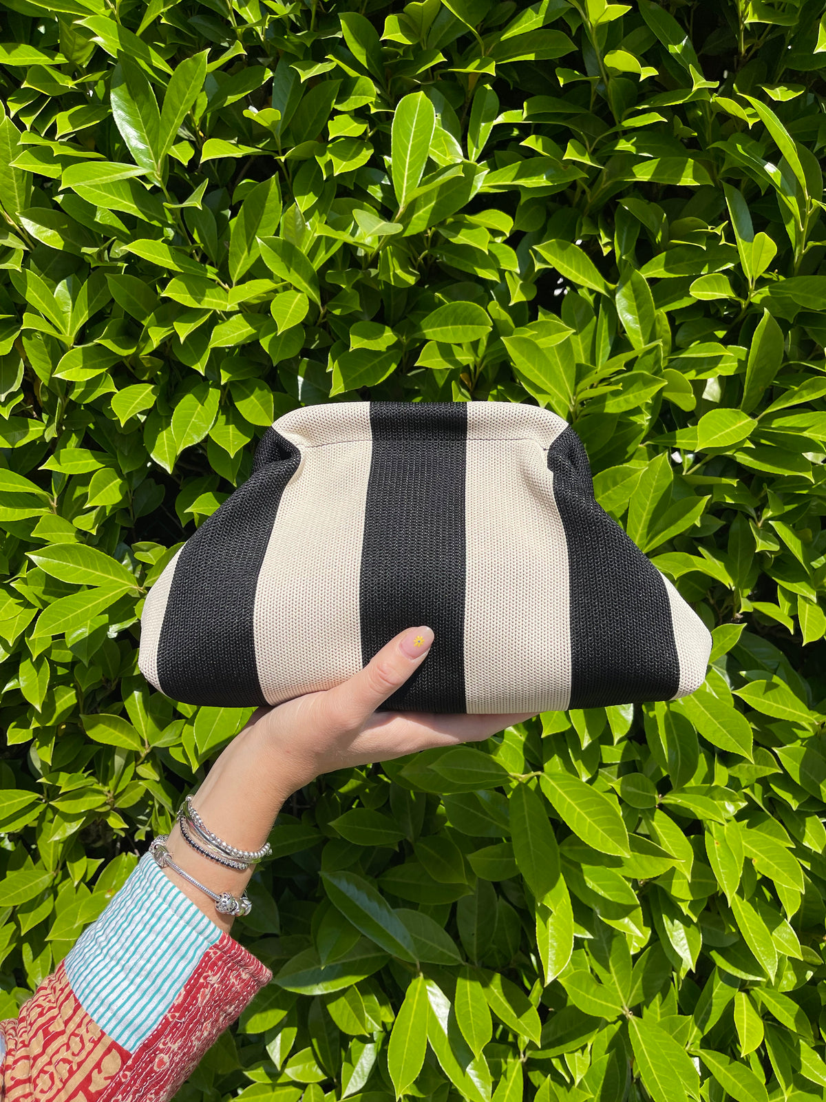 Borsa clutch RIGHE