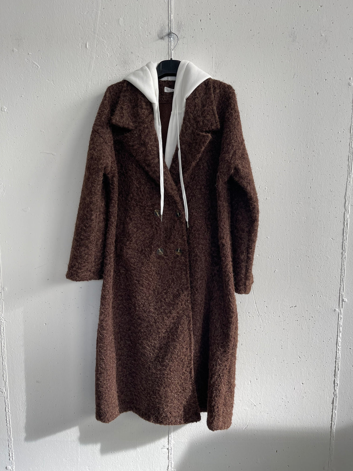 Cappotto con cappuccio