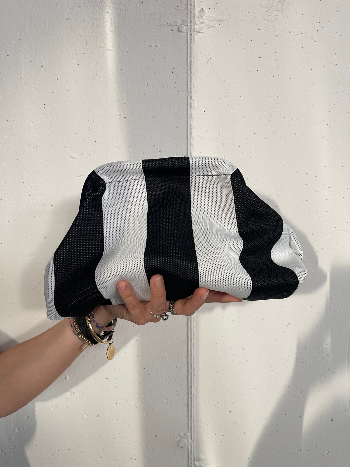 Borsa Clutch con Catenella in varie Fantasie - 30x18 cm