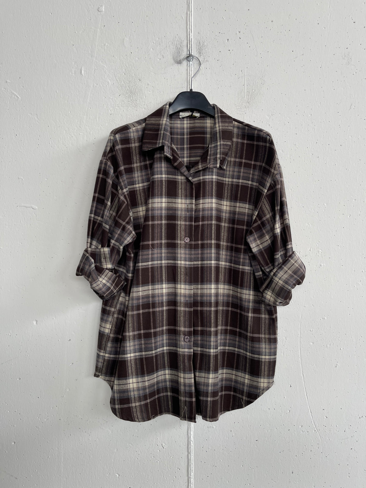 Camicia boscaiolo in misto viscosa