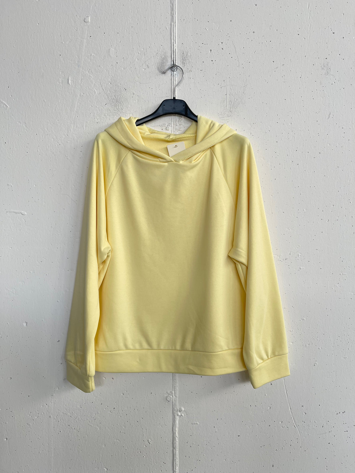 Felpa basic con cappuccio