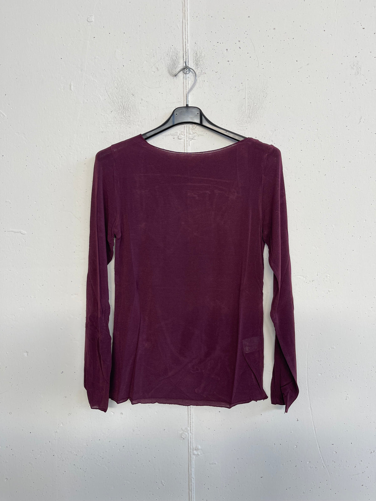 Sottogiacca misto cashmere con scollo a barchetta