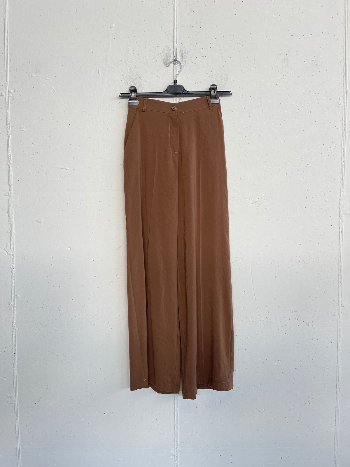 Pantalone Palazzo Classico con Elastico sul Retro