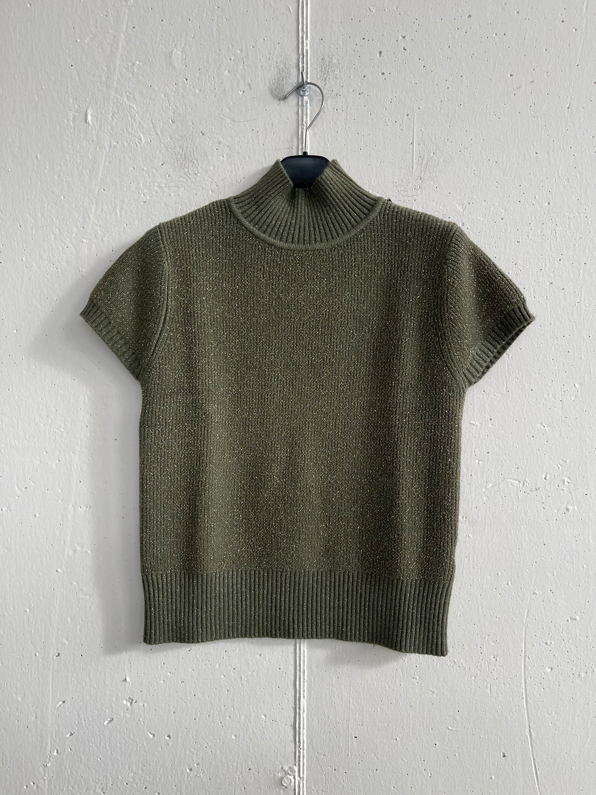 Maglia mezza manica lurex