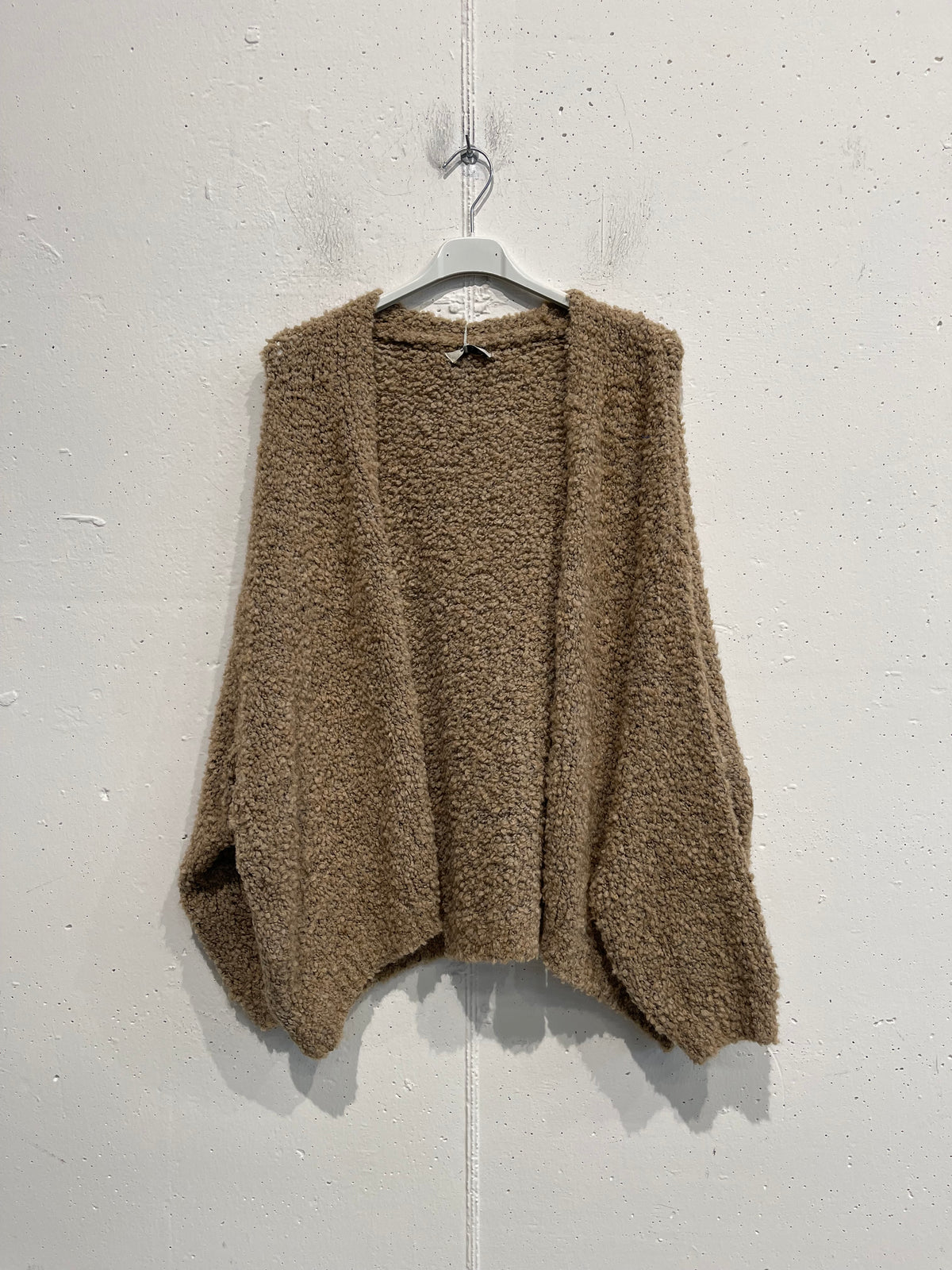 Cardigan bouclè