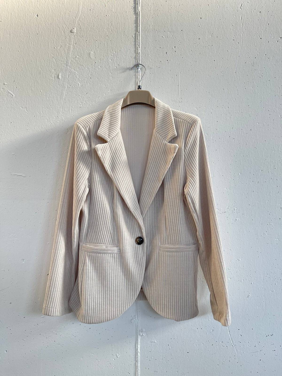 Blazer in velluto a costine