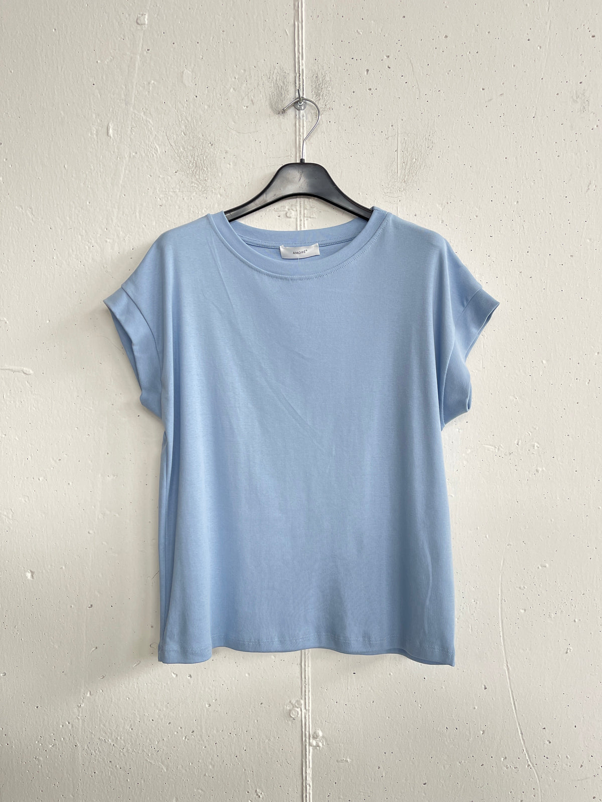 T-shirt 100% cotone manica ad aletta morbida