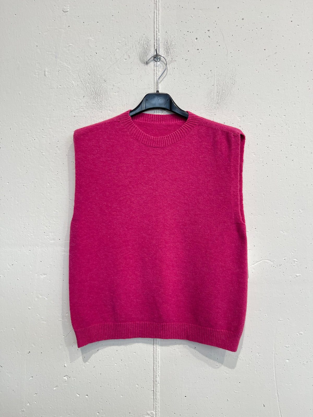 Gilet slim misto lana