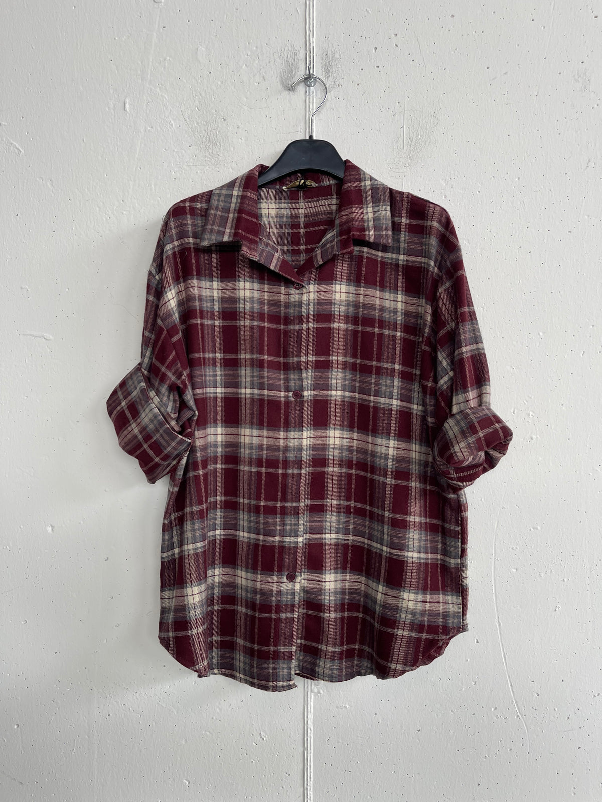 Camicia boscaiolo in misto viscosa