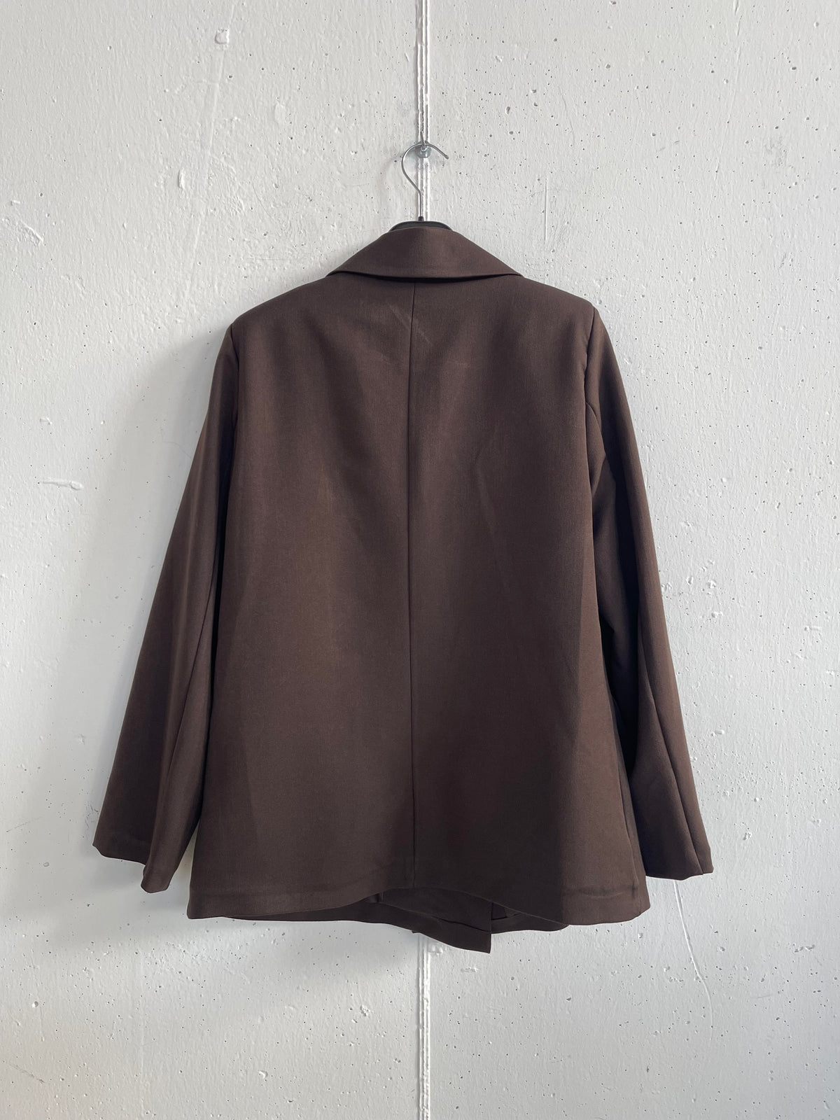 Blazer doppiopetto con collo a rever