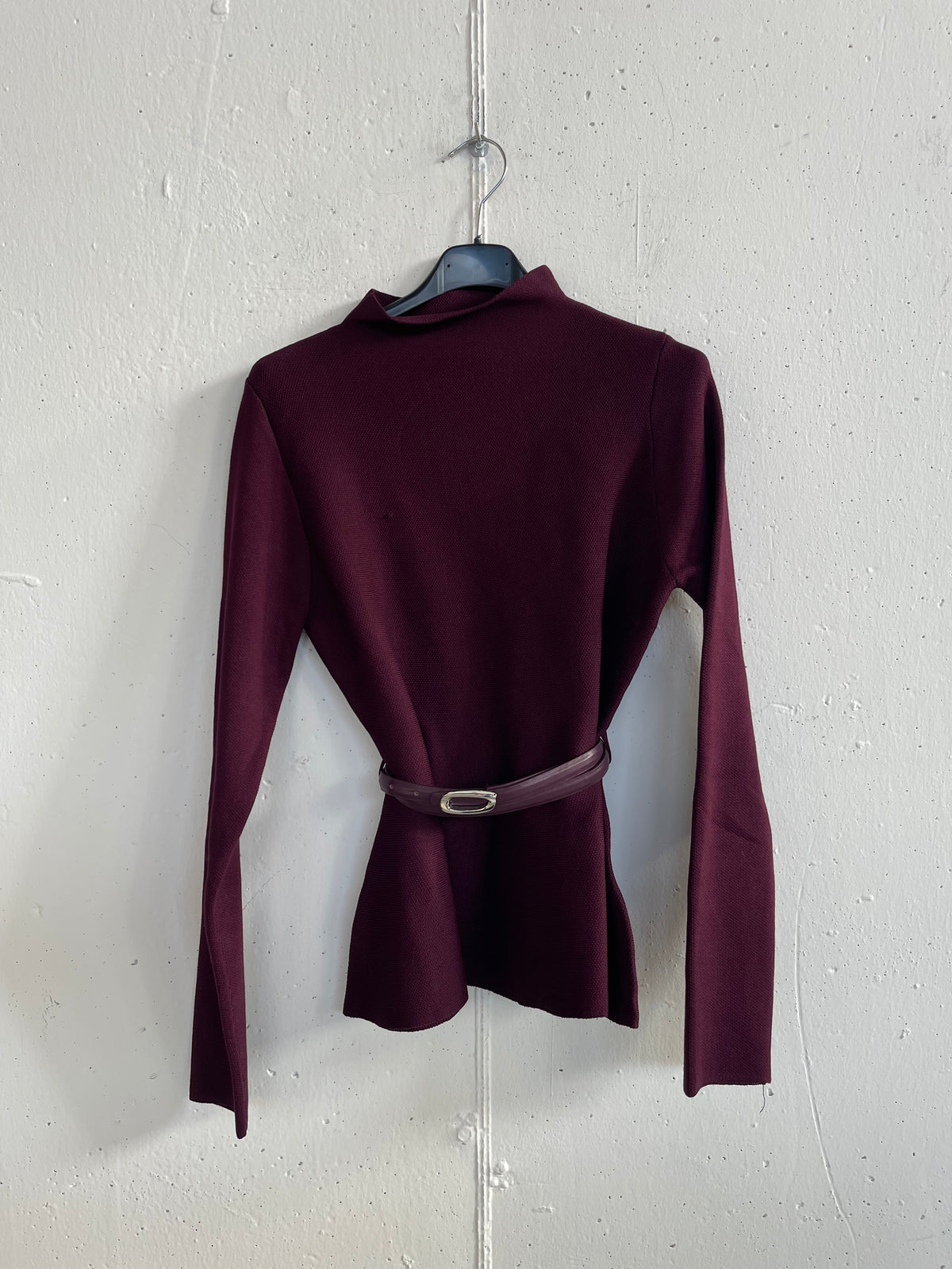 Maglia a manica lunga con cinturina