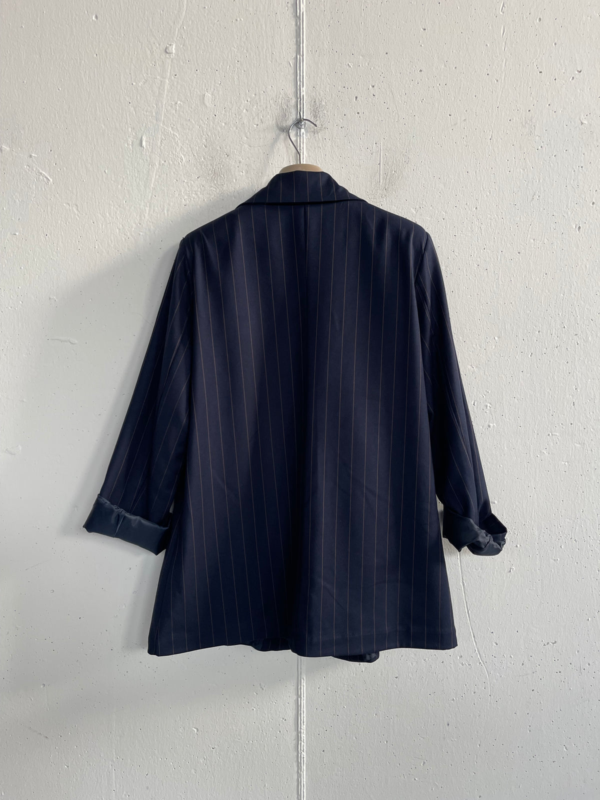 Blazer gessato ANNALISA over