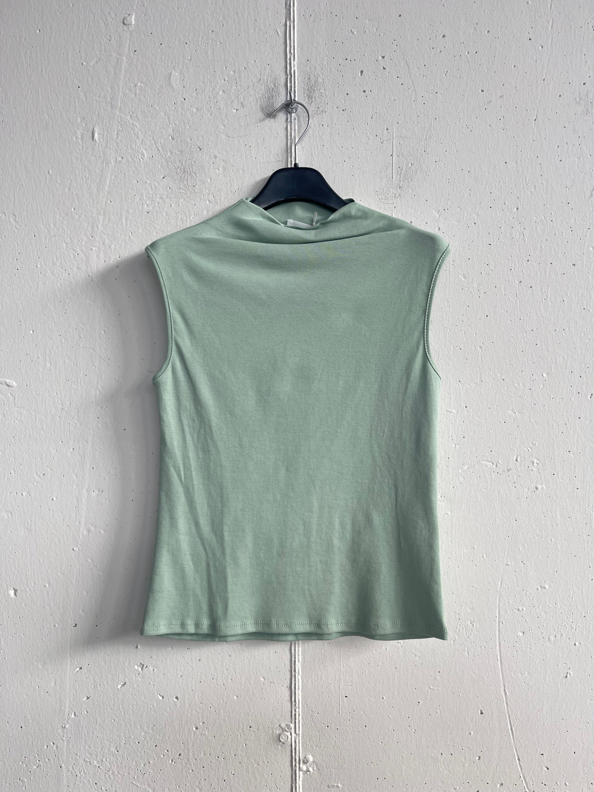 Top collo a cratere 100% cotone