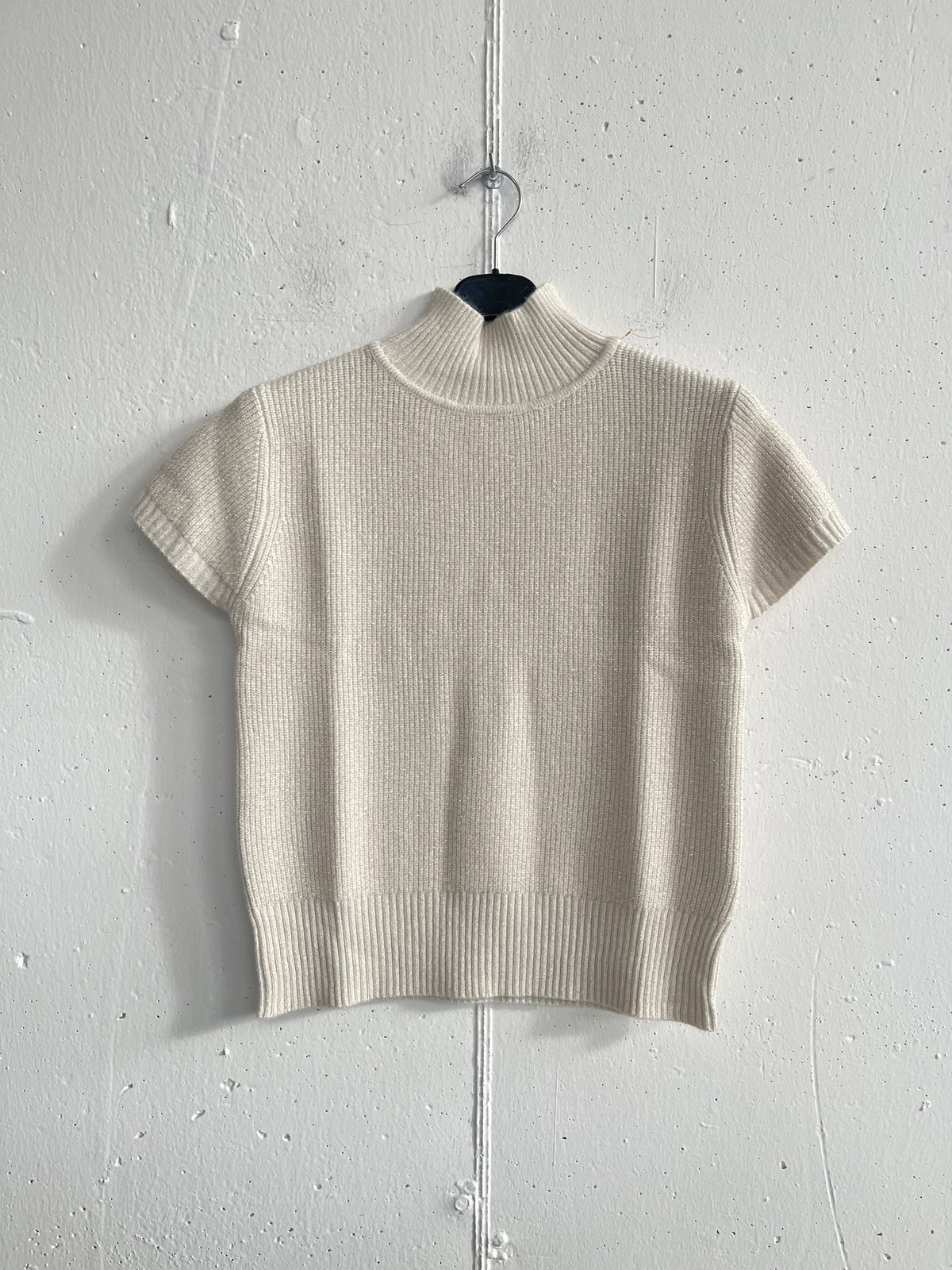 Maglia mezza manica lurex