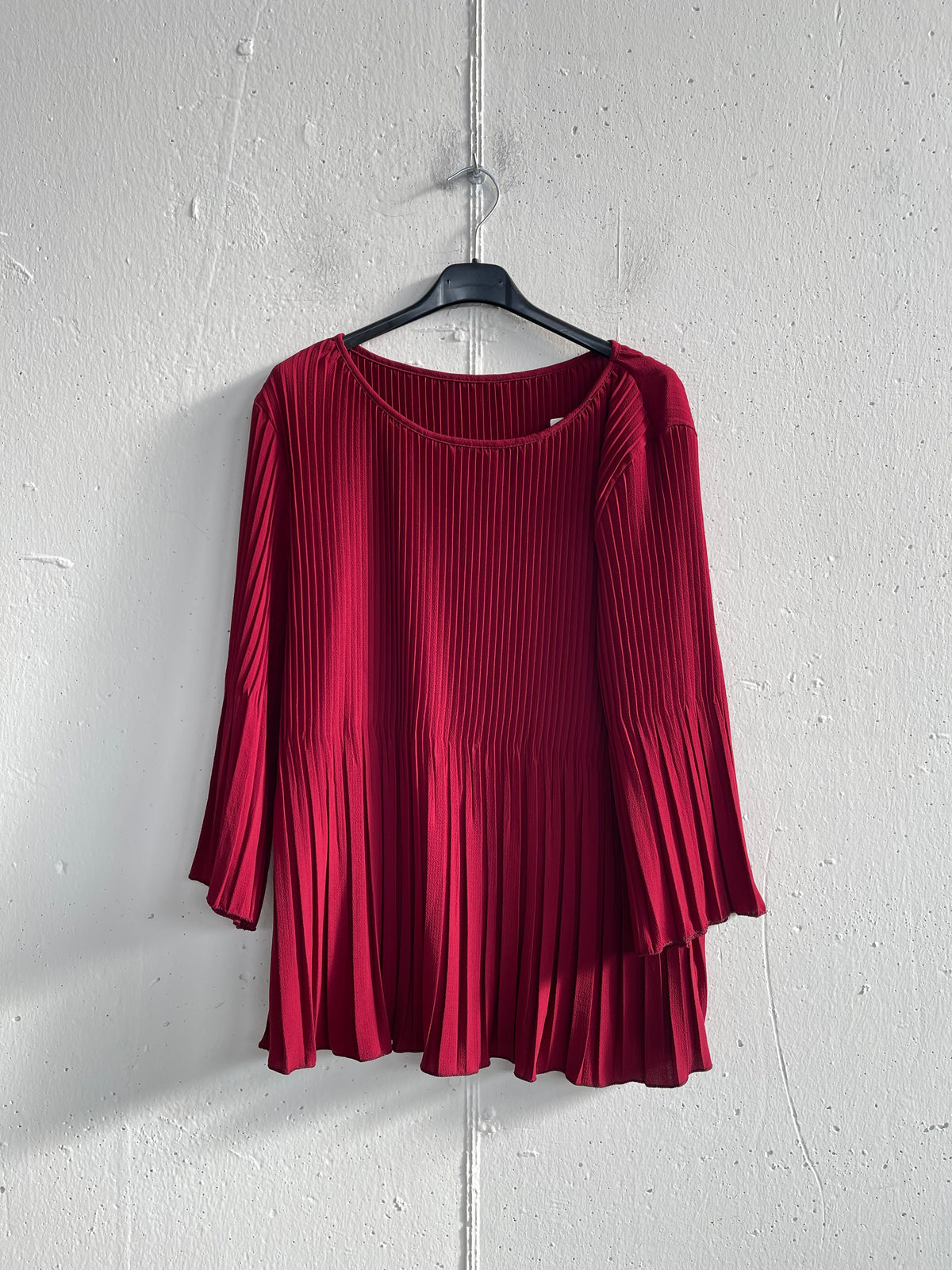 Maglia plissettata Vestibilità over