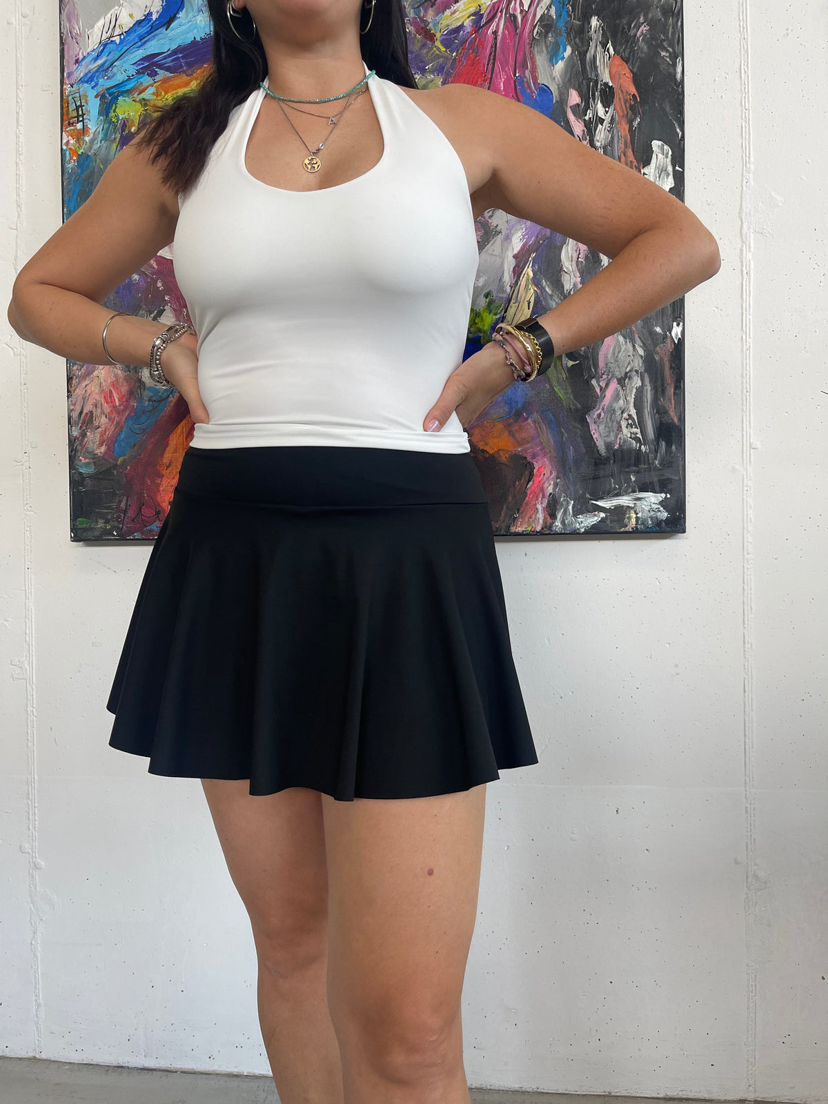 Gonna cheerleader pantaloncino