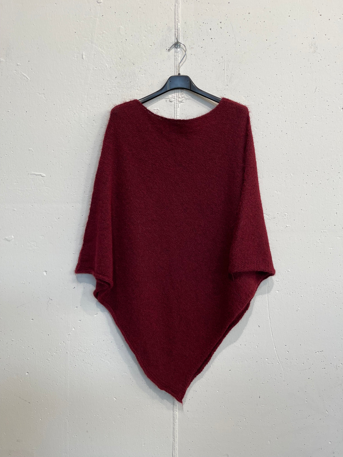 Poncho misto lana