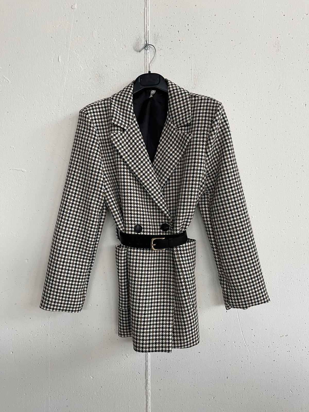 Giacca doppio petto pied de poule