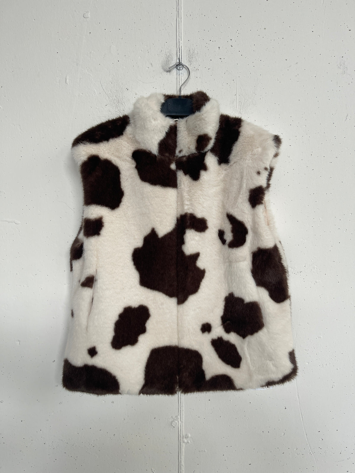 Pelliccia gilet muccata