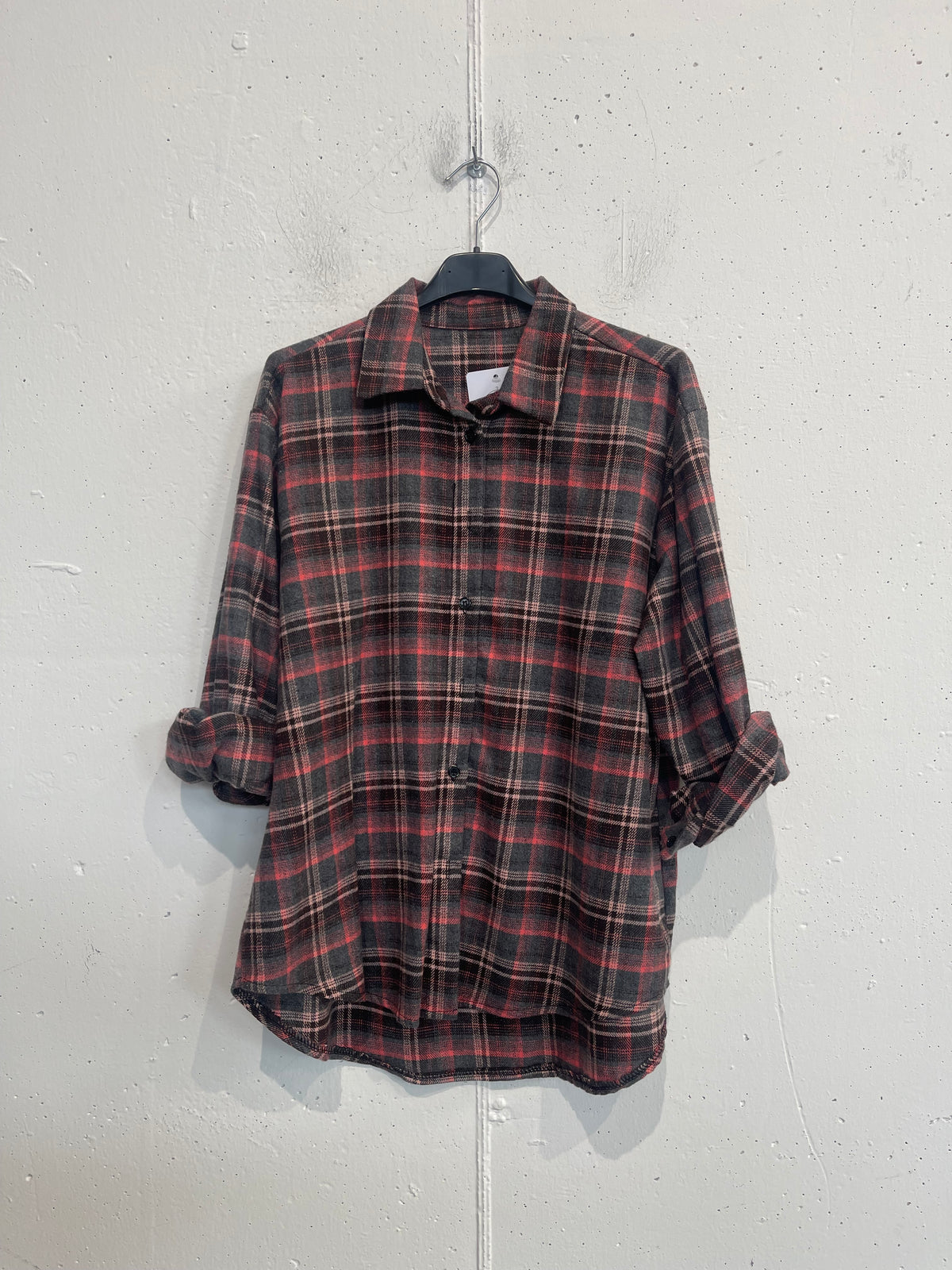 Camicia boscaiolo misto cotone quadri medi
