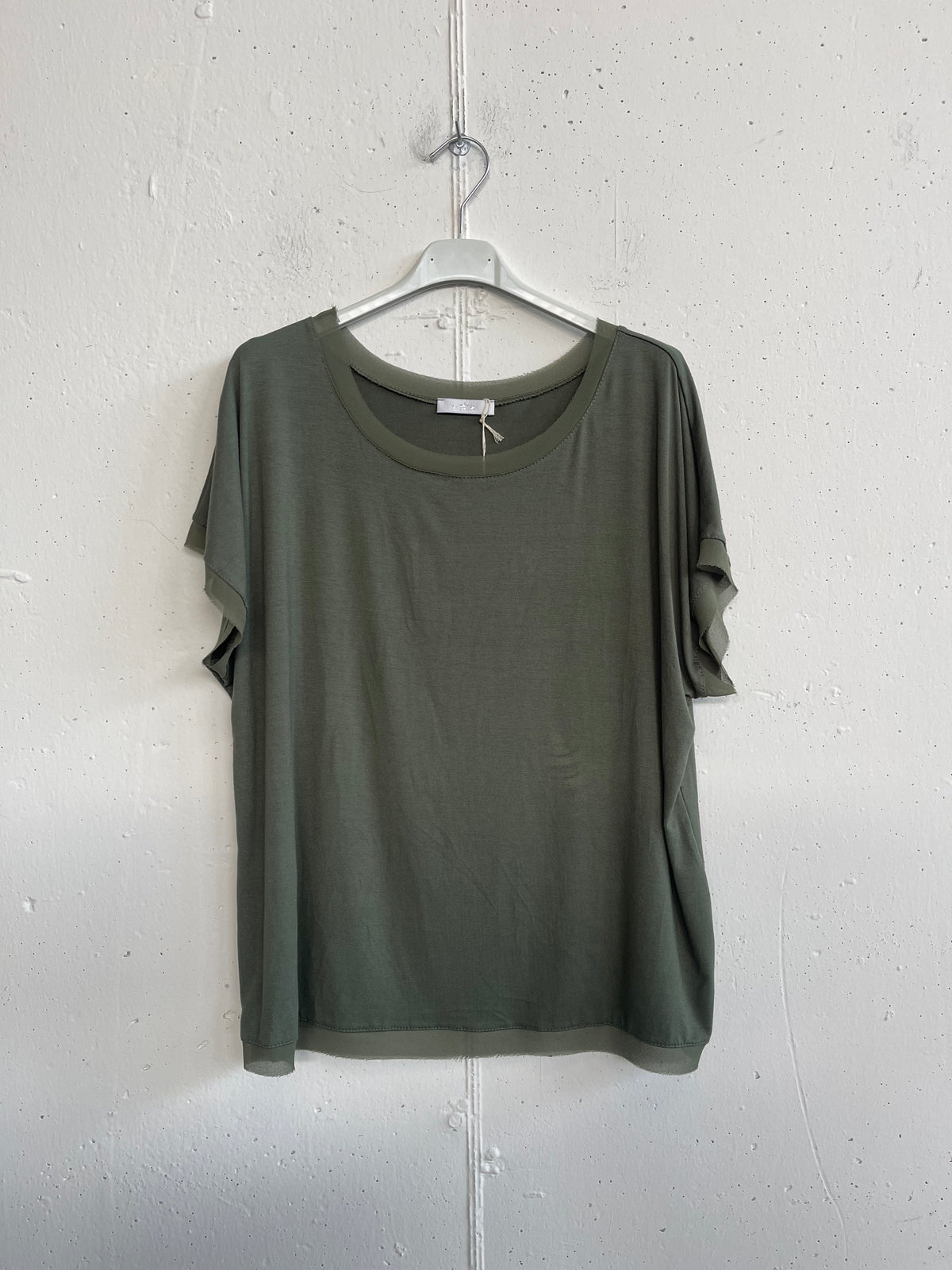 T-shirt in viscosa