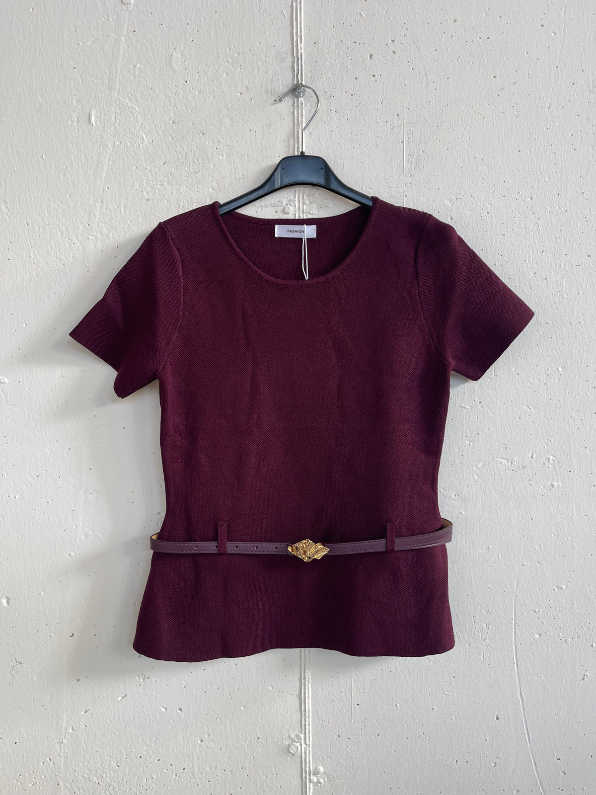Maglia con cinturina