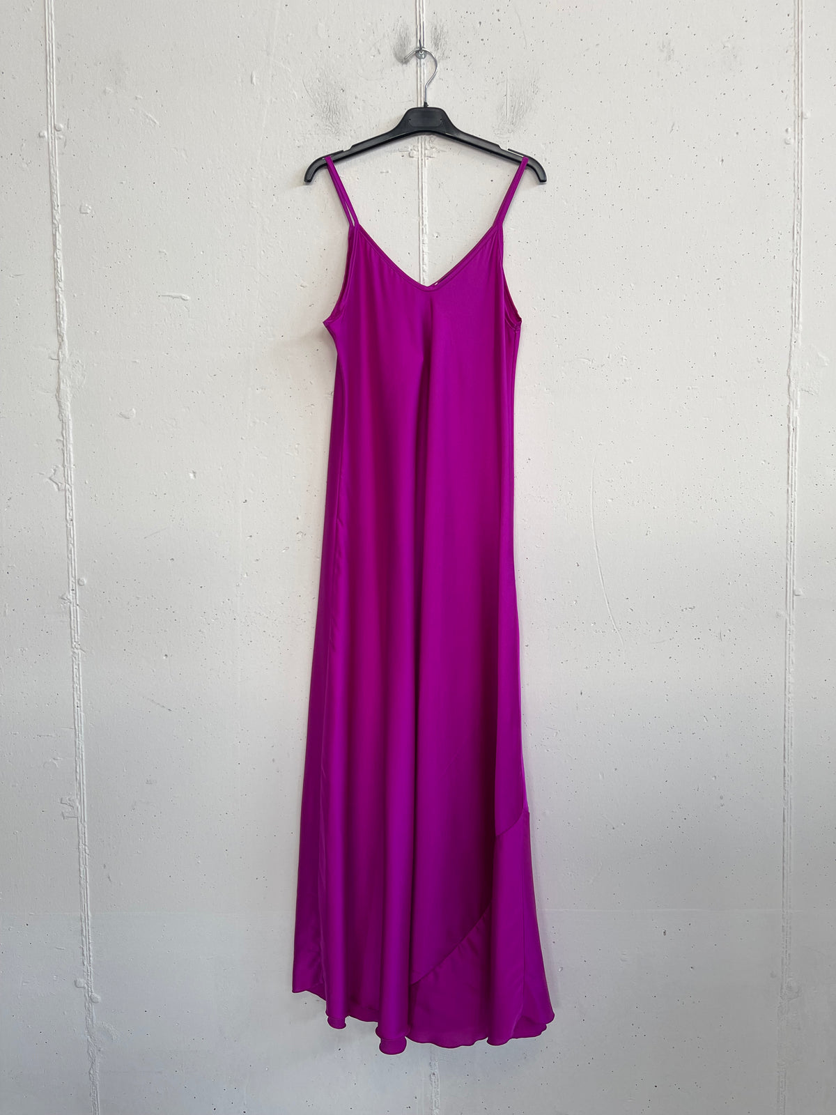 Abito in Satin Elegante - Taglia Unica 40-48, 14 Colori