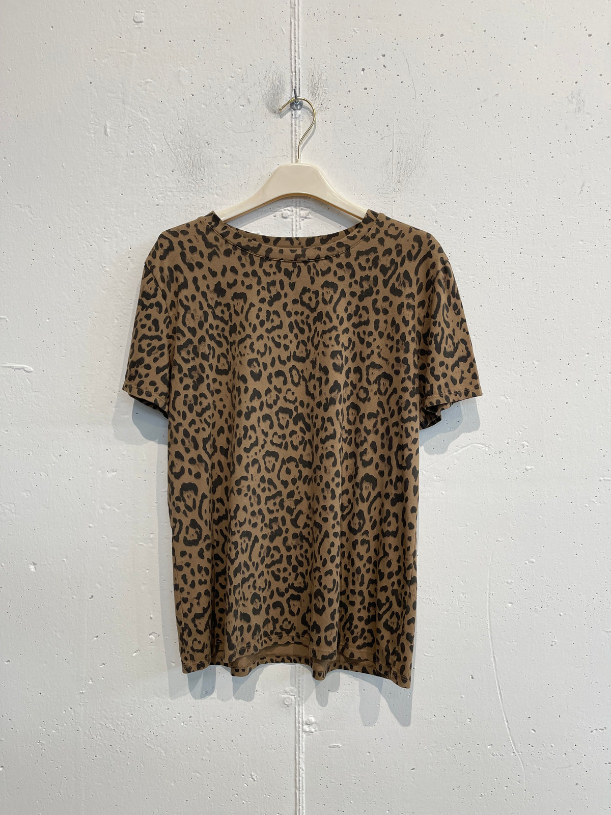 T-shirt leopardata