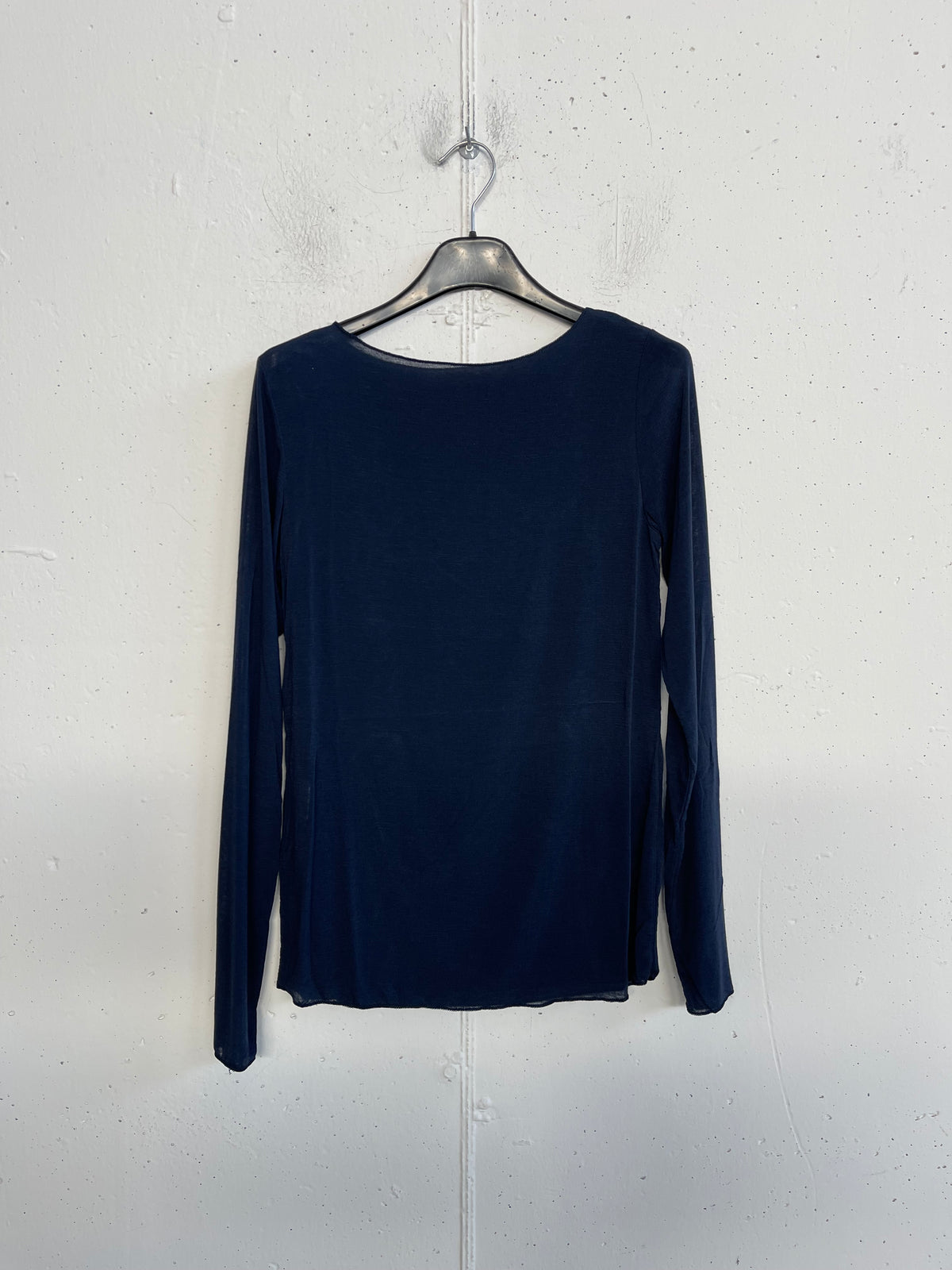 Sottogiacca misto cashmere con scollo a barchetta