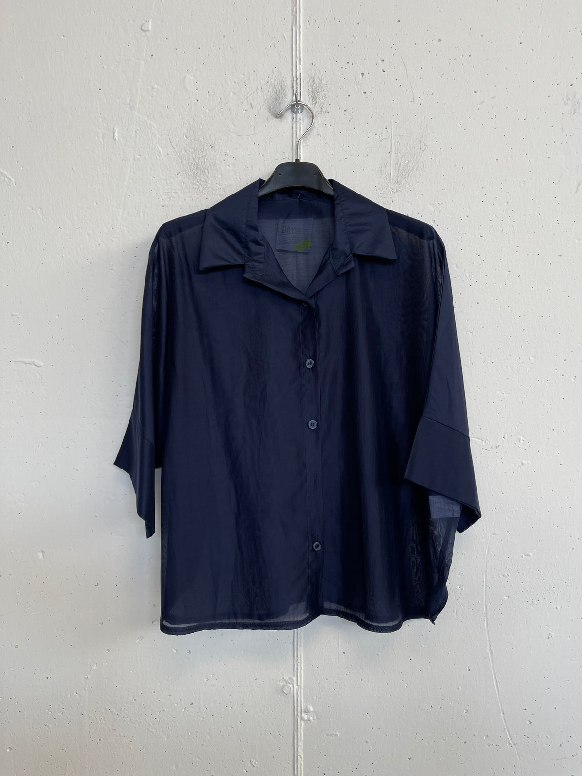 Camicia classica trasparente