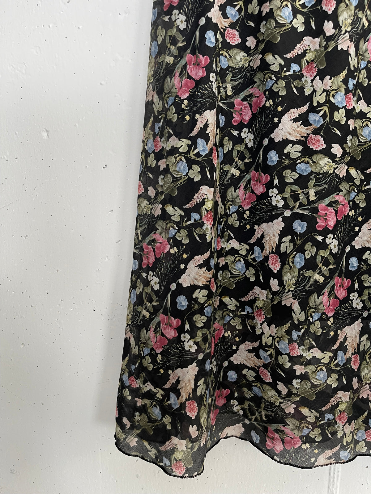 Gonna morbida floreale