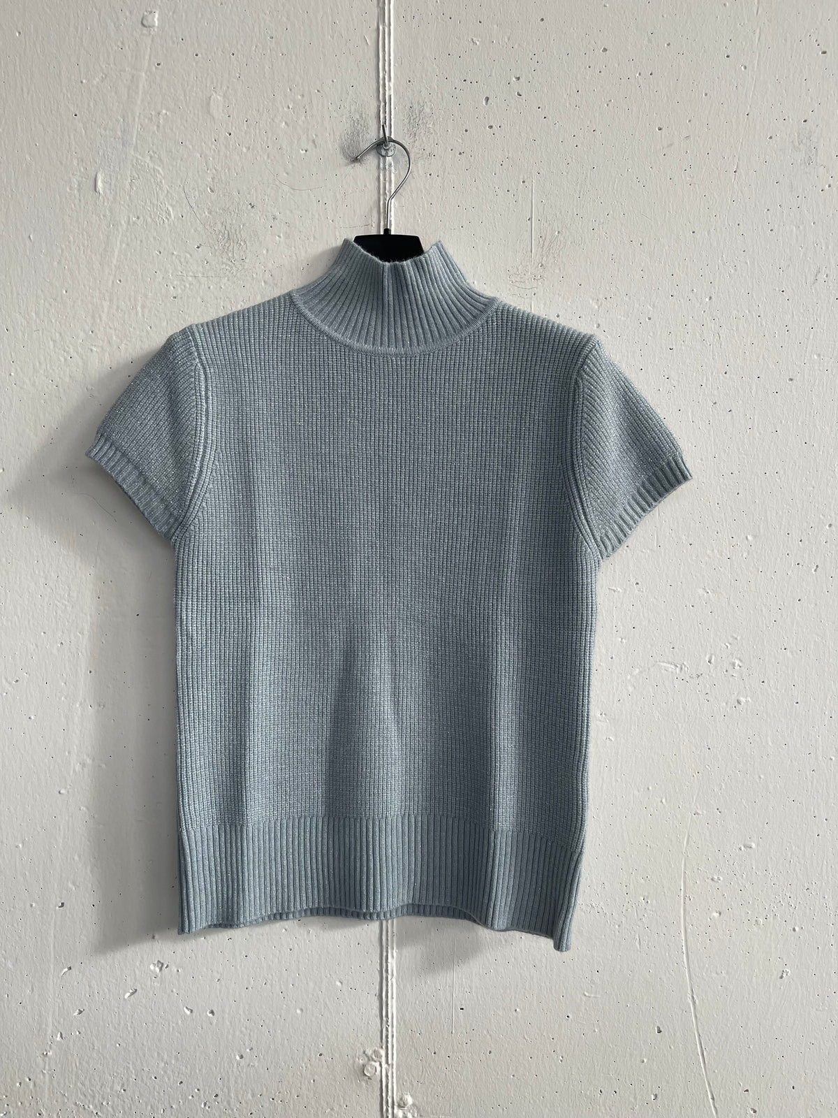 Maglia mezza manica lurex