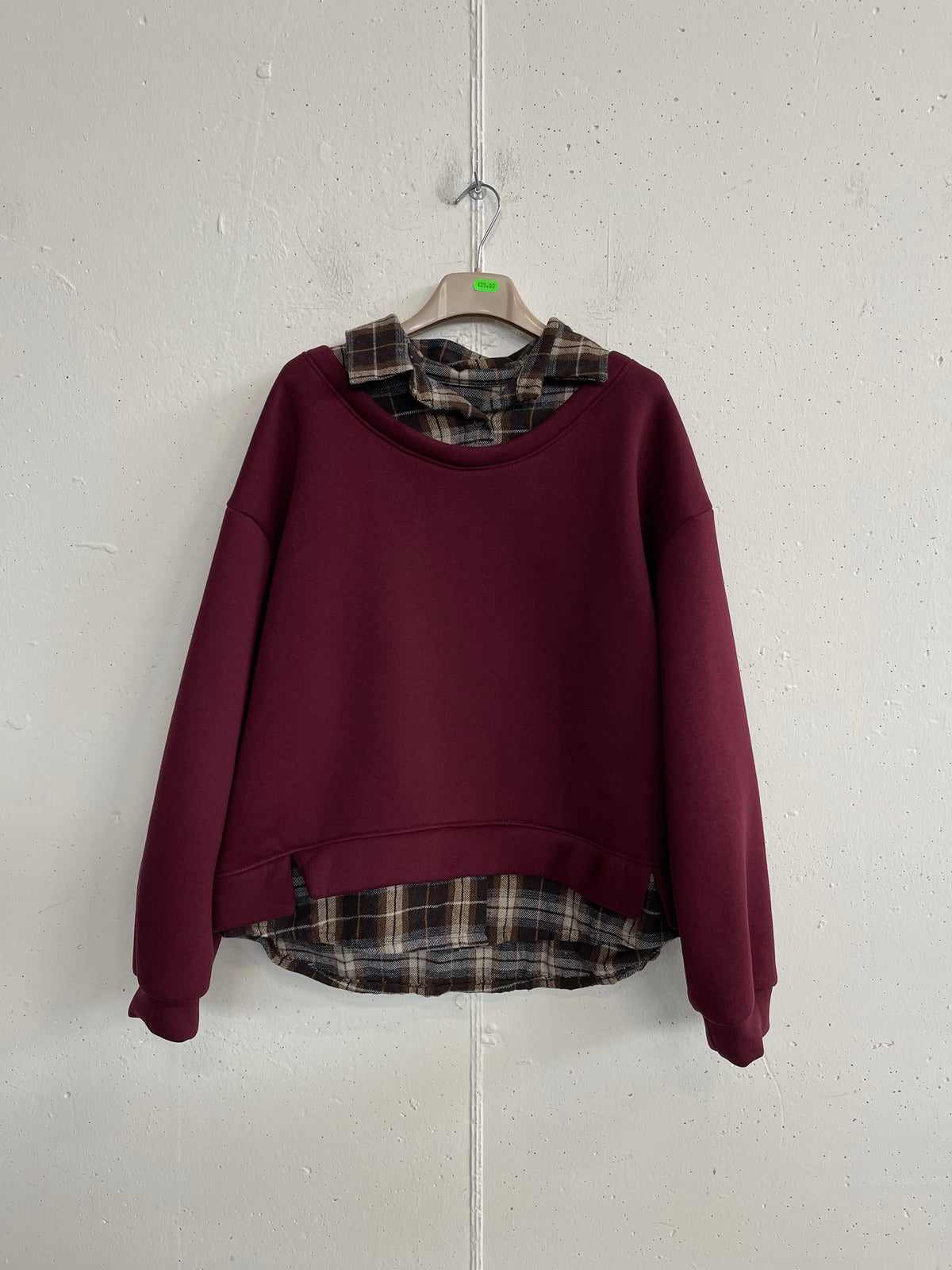 Felpa camicia boscaiolo