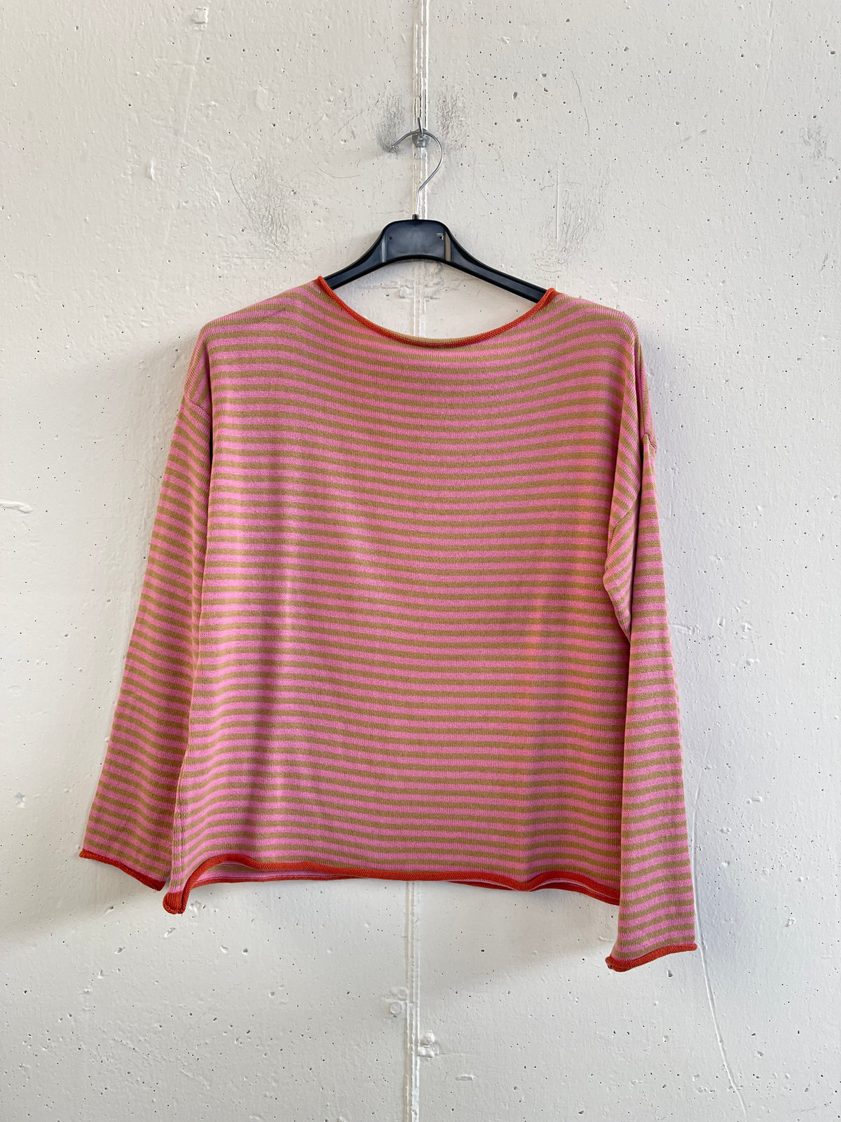 Pull morbido a righine