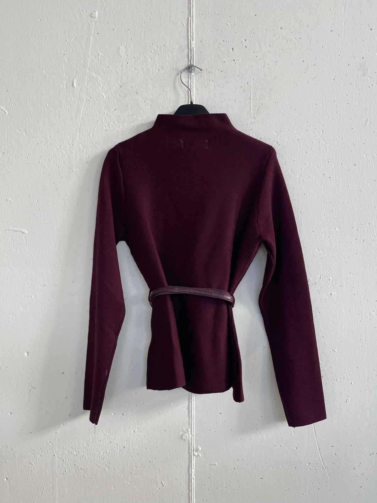 Maglia a manica lunga con cinturina