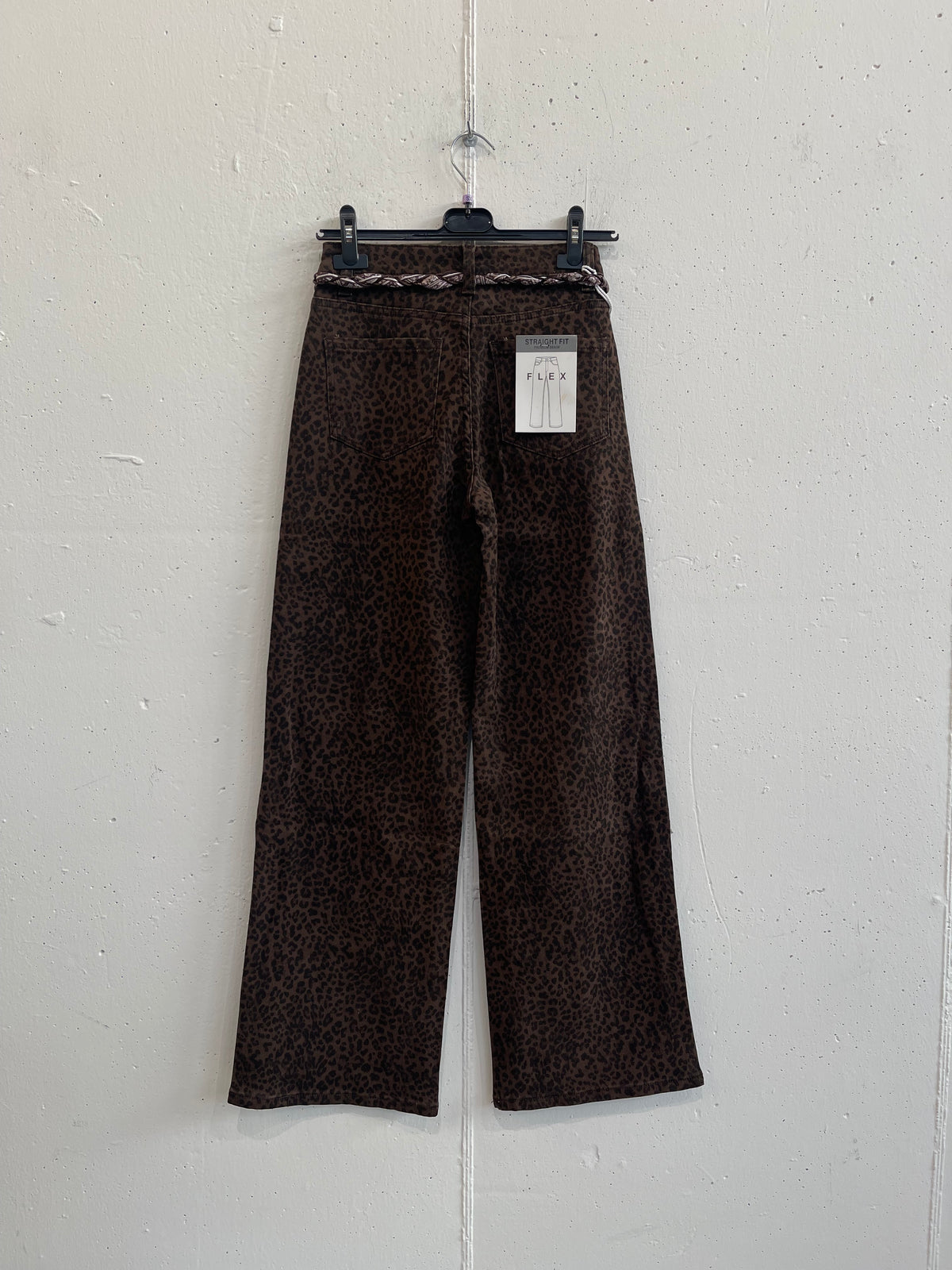 Jeans Leopard con fusciacca