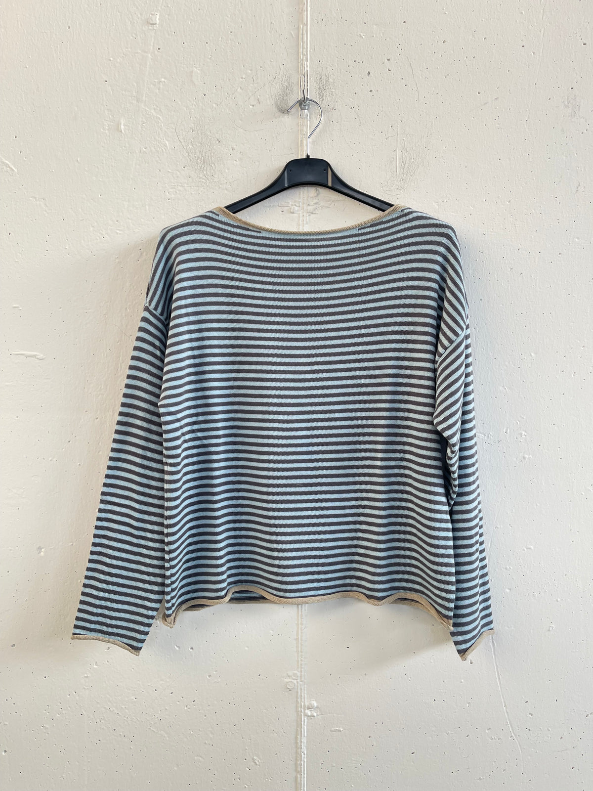 Pull morbido a righine