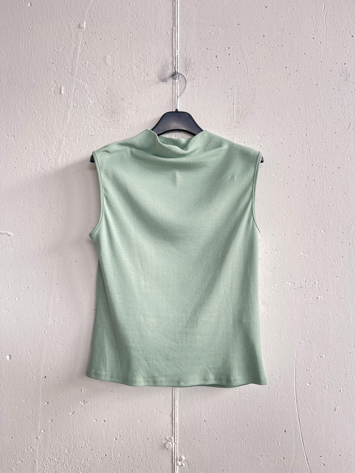 Top smanicato in cotone OVER