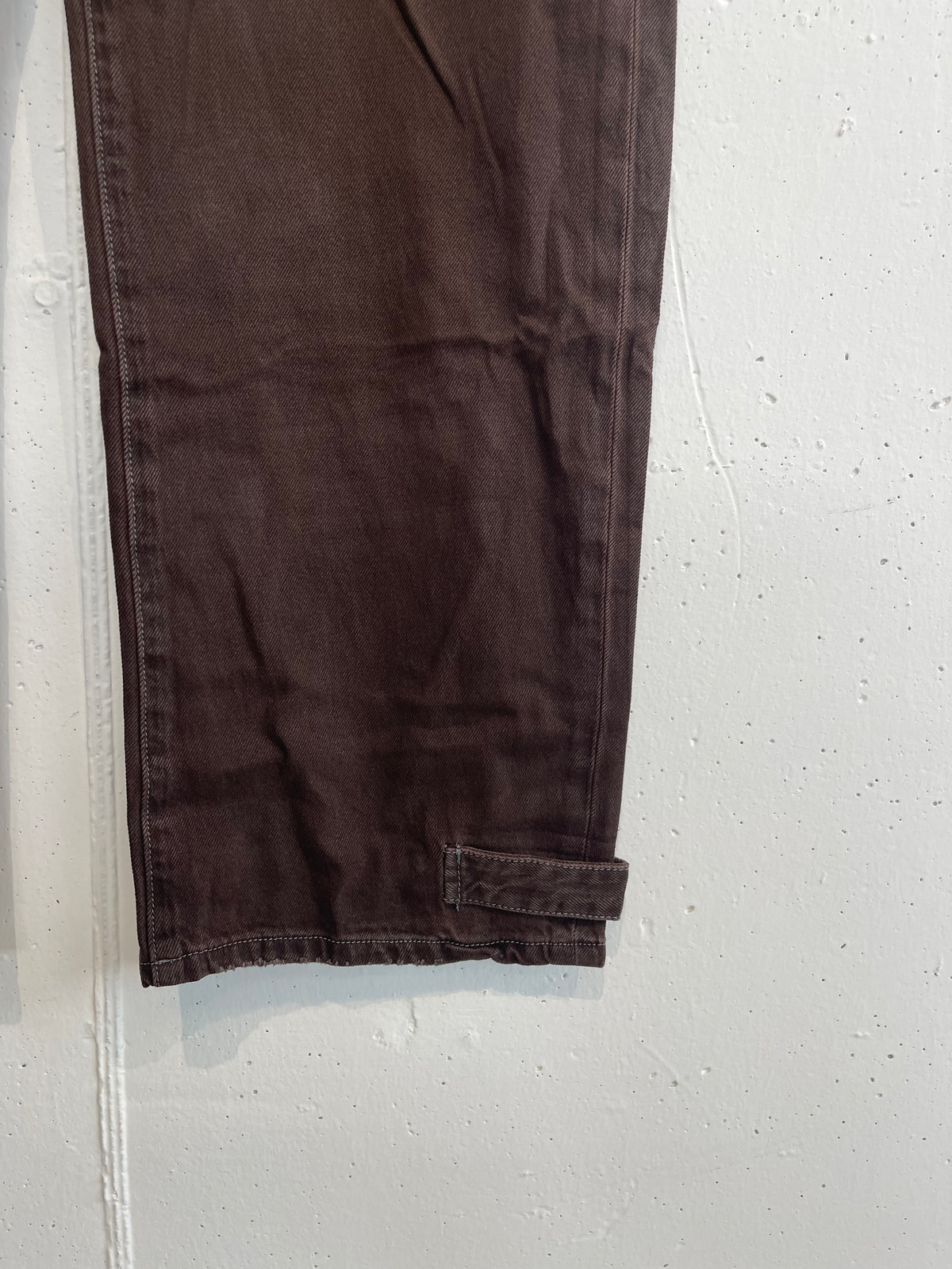 Pantalone balloon marrone