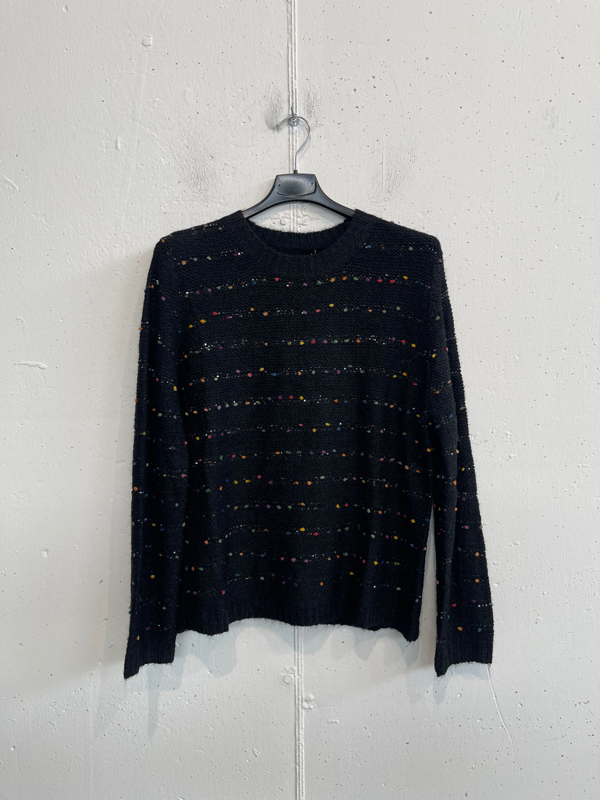 Pull con piccole palline colorate