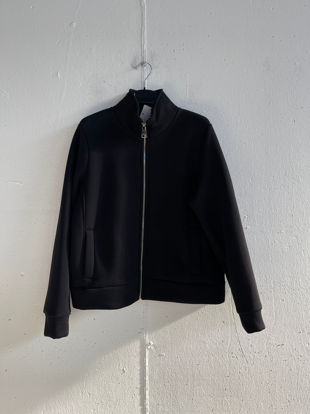 Felpa con zip felpata